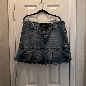 Denim Skort